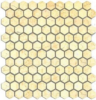 Мозаика MN184HMA 25х25 hexagon