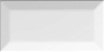 Плитка BISELADO CLASSIC WHITE M (матовая) 7.5x15 7.5х15