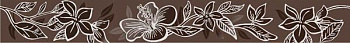 Бордюр ELISSA FIORE MARRONE 50.5х6.2