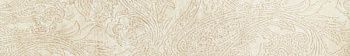 Бордюр Calabria Bianco Fascia Ramage белый