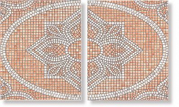 Декор А1419/2000 Савойя желто-коричневый