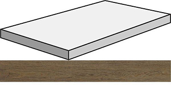 Угловая ступень S.WOOD GRAD.ANG.120/SX W.NU левая