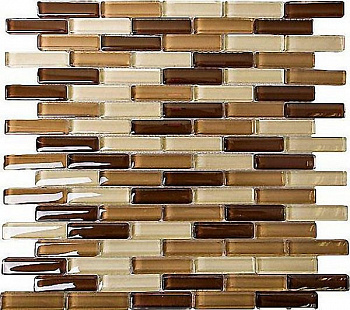 Мозаика Adela (Адела) прозрачное листовое стекло (1,5х6,2)