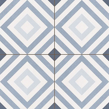 Керамическая плитка Hydraulic William Ocean (KRLH00008) 45х45 45х45