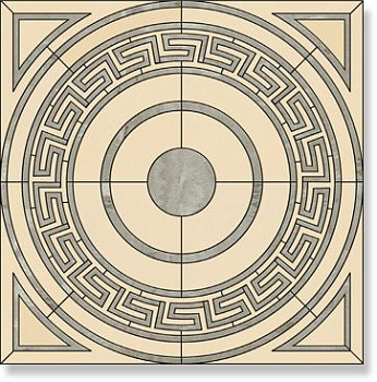 Панно Pulido Roseton Olimpo Perla