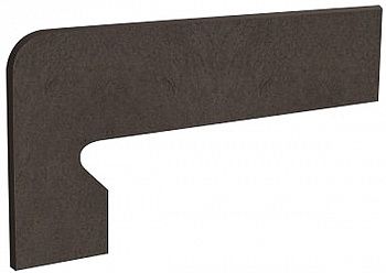 Плинтус левый Zanq.MEDITERRANEO GRAFITO izquerdо