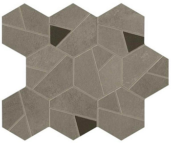 Мозаика Boost Pro Taupe Mosaico Hex Coffee (A0QP)