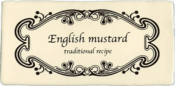 Настенный декор DEC. DEVON MUSTARD BONE