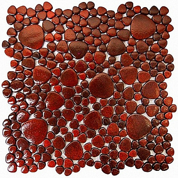 Мозаика D.302 камешки прессованное стекло