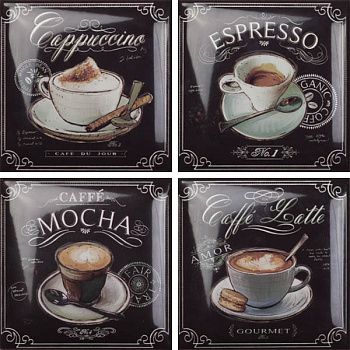 Декор Coffee Decors 4pz