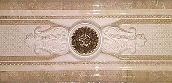 Бордюр Cenefa Central +Roseton Daino Natural