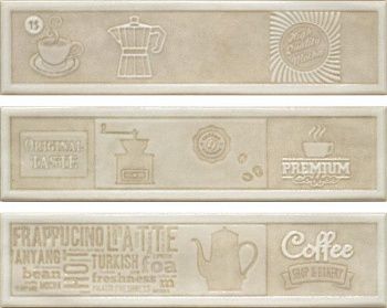 Настенный декор COMP.ORIGINAL TASTE IVORY (комплект 3 плитки) (78795273) 