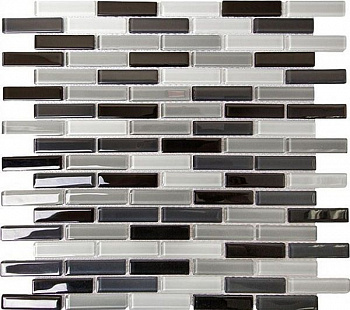 Мозаика Zena (Зена) прозрачное листовое стекло (1,5х6,2)