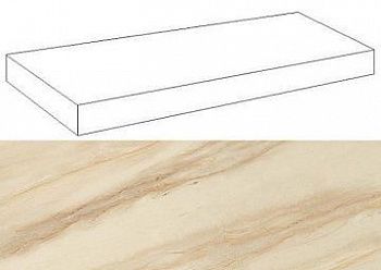 Угловая ступень 620070000501 S.M. Elegant Honey Scal. Ang. Sx левая