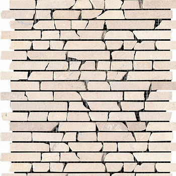 Мозаика Broken Crema Marfil натур.мрамор