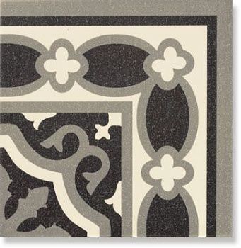 Напольная плитка Florentine Esquina Black