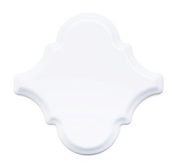 Настенная плитка ADST8001 ADEX ARABESCO  BISELADO SNOW CAP