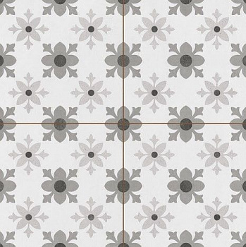 Керамическая плитка Hydraulic Lys Silver (KRLH00009) 45х45 45х45