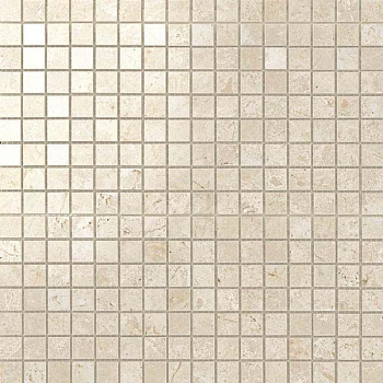 Мозаика керамогранит Marvel Stone Cream Prestige Mosaico Lapp. (AS3Q)