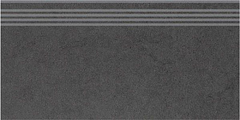 Ступень DP603400R/GR Фьорд черный обрезной (11мм)