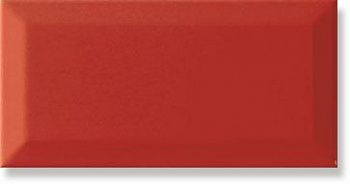 Плитка Rojo Brillo Bisel