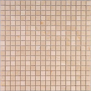 Мозаика CREMA MARFIL 15x15x8 polished мрамор