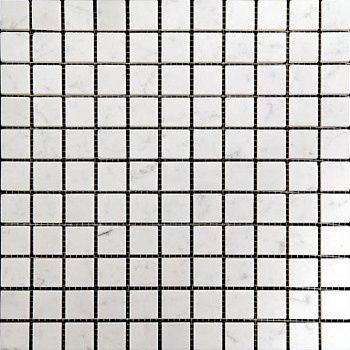 Мозаика мрамор Adriatica M088-25P (Carrara) полированная (25x25)