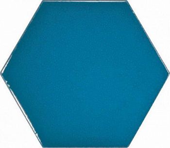 Настенная плитка SCALE Hexagon Electric Blue (23836)