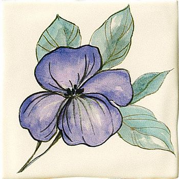 Декор Ins. Jardin Viola Crema