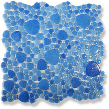 Мозаика D.206 камешки прессованное стекло