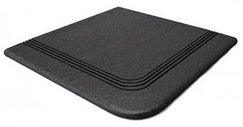 Ступень угловая Nero Esquina