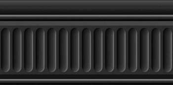 Бордюр Бланше 19049/3F черный структурированный