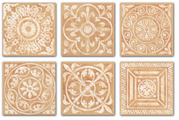 Декор D1294/TU0600 Сонет карамель