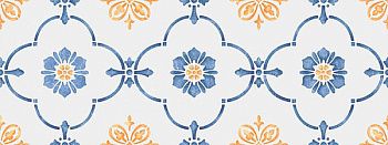 Настенная плитка 15052 Сорренто орнамент