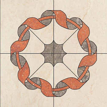 Панно TREND Rosone Bramante TR 01, TR 03, TR 05 полиров.