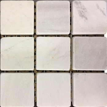 Мозаика Mw Tumbled 48x48 натур.мрамор
