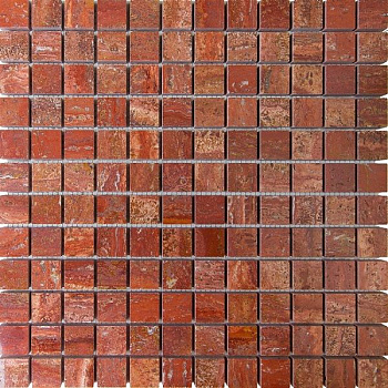 Мозаика RED STONE ТРАВЕРТИН нат.камень (2.3x2.3)