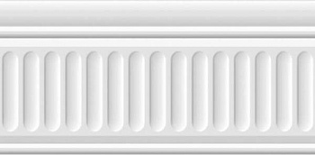 Бордюр Бланше 19048/3F белый структурированный