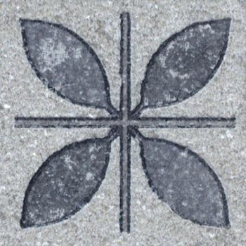 Вставка ST09/SG9118 Аллея декор серый