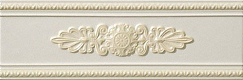 Бордюр Lirica Crema LISTELLO DECORATO (P17041)