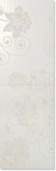 Декор LEILA COMP/A-B S/2 BIANC 32x98 (изображение)