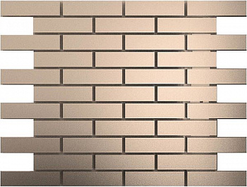 Мозаика зеркальная Бронза матовая Бм8025  ДСТ  чип 80 х 25