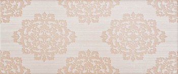 Настенная плитка Fabric beige wall 03