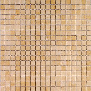Мозаика JERUSALEM GOLD 15x15x8 tumbled мрамор