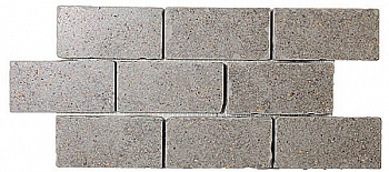 Бордюр мозаичный BR007 Фьорд серый