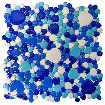 Мозаика G.250 sp камешки прессованное стекло