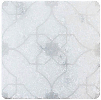 Декор WHITE MARBLE Motif №7 белый