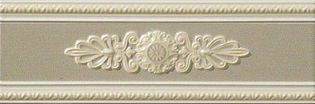 Бордюр Lirica Tortora LISTELLO DECORATO (P17042)