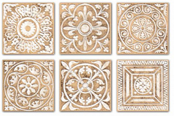 Декор C1294/TU0600 Сонет песочный