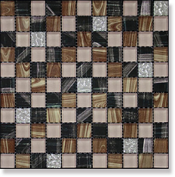 Мозаика стекло Flash 5BFHD-2504A (25х25)